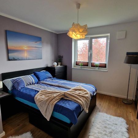 Moderne Penthouse Wohnung Schleswig Exterior foto